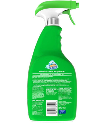 Scrubbing Bubbles Bathroom Grime Fighter Disinfectant Spray - Citrus Fresh, 32 oz