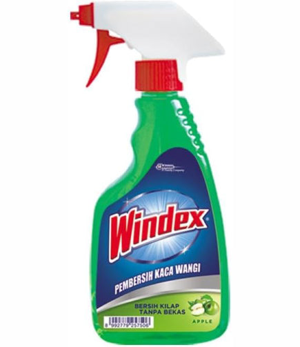 Windex Pembersih Kaca Wangi – Apple Scented Glass Cleaner, 500 mL