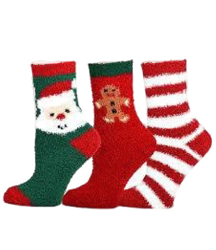 Christmas-Themed Cozy Socks – Festive & Warm Holiday Footwear