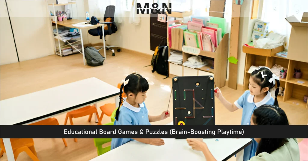 Educational Board Games & Puzzles (Brain-Boosting Playtime)